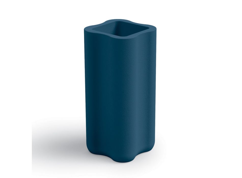 Udendørs vase i farvet polyethylen 2 størrelser lavet i Italien - Barbia Viadurini