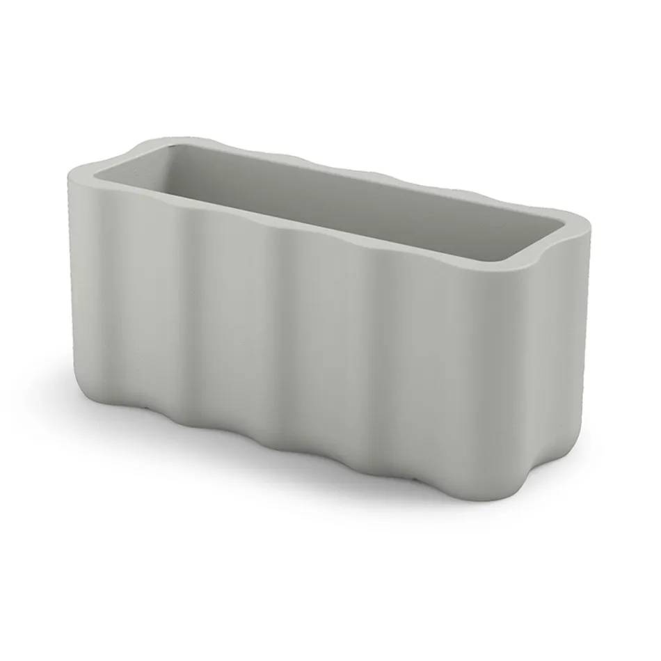 Udendørs vase i farvet polyethylen Made in Italy - rodet Viadurini