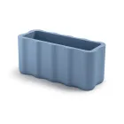 Udendørs vase i farvet polyethylen Made in Italy - rodet Viadurini