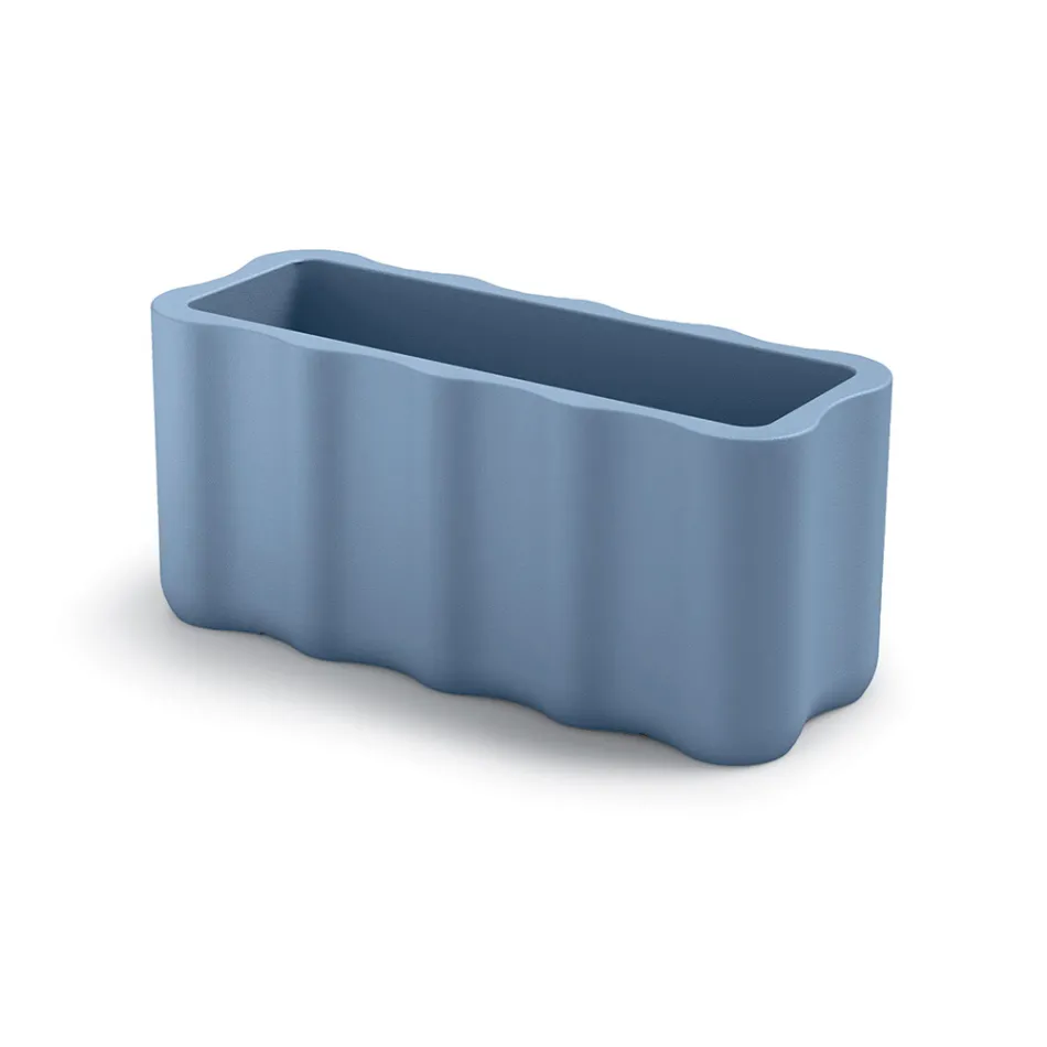 Udendørs vase i farvet polyethylen Made in Italy - rodet Viadurini