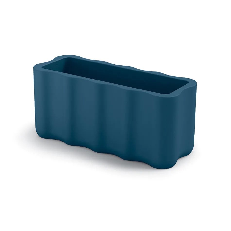 Udendørs vase i farvet polyethylen Made in Italy - rodet Viadurini