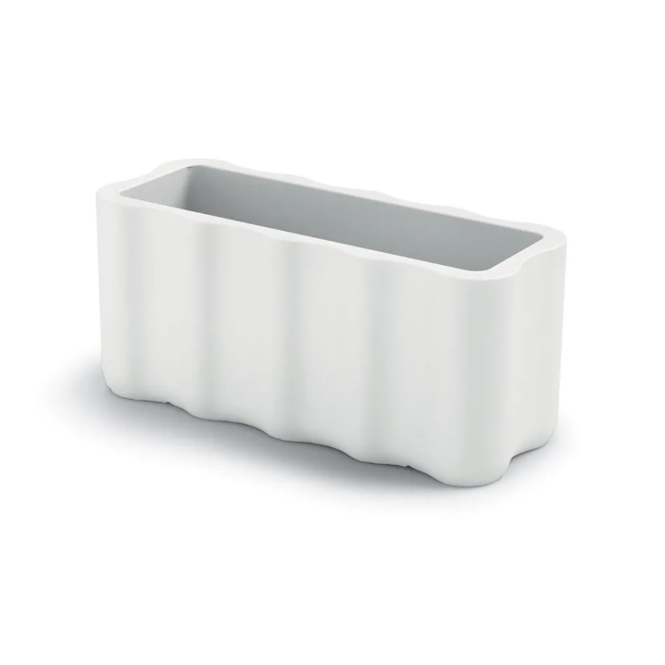 Udendørs vase i farvet polyethylen Made in Italy - rodet Viadurini