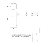 Lys havekrukke i hvid polyethylen Fremstillet i Italien - Crizia Viadurini