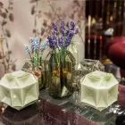 Indendørs vase i poleret glas, håndlavet i Italien - Flok Viadurini