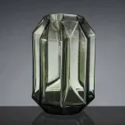 Indendørs vase i poleret glas, håndlavet i Italien - Flok Viadurini