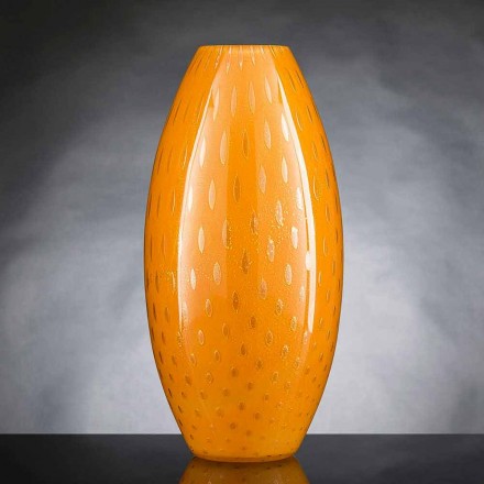 Indendørs vase i farvet Murano-blæst glas fremstillet i Italien - Asper Viadurini