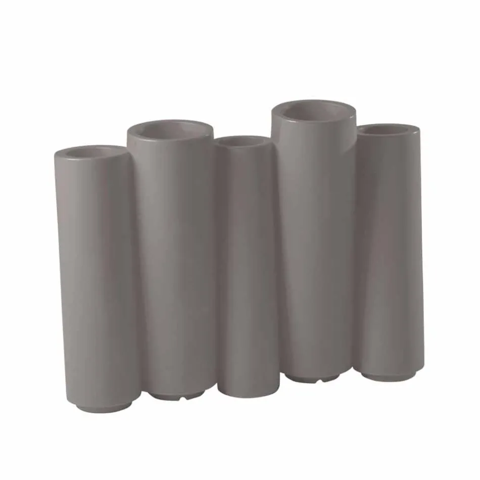 Dekorativ farvet vas Slide Bamboo moderne design lavet i Italien Viadurini