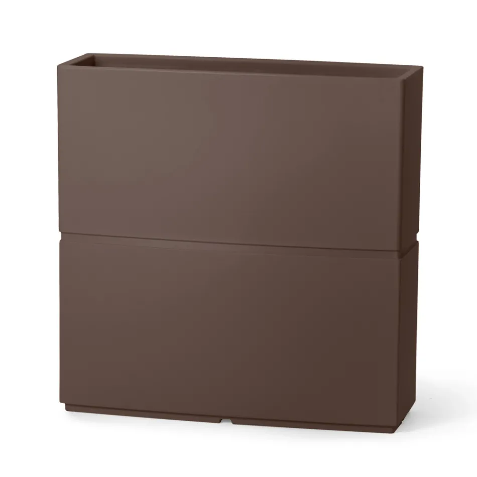 Indendørs dekorativ polyethylenvase 2 størrelser lavet i Italien - Lambo Viadurini