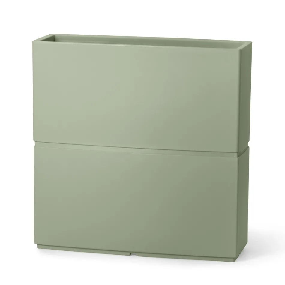 Dekorativ indendørs vase i polyethylen 2 størrelser Made in Italy - Lambo Viadurini