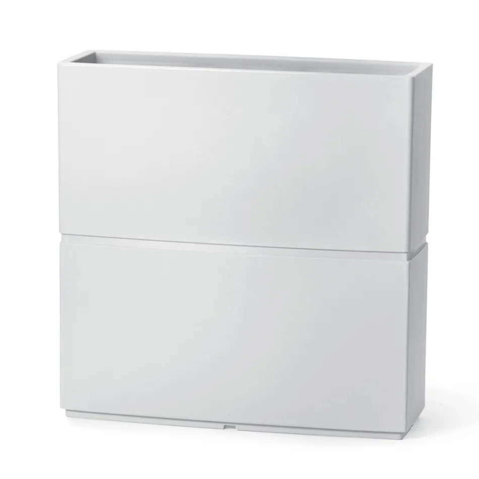 Indendørs dekorativ vase i polyethylen 2 størrelser Made in Italy - Lambo Viadurini