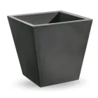 Indendørs dekorativ vase i farvet polyethylen fremstillet i Italien - Mengo Viadurini