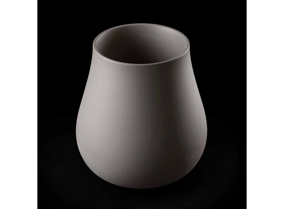 Dekorativt design Drop Vase i polyethylen Fremstillet i Italien - Monita Viadurini