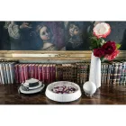 Moderne hvid Carrara-marmor dekorativ vase fremstillet i Italien - Kairo Viadurini