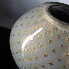 Dekorativ vase i farvet Murano-blæst glas fremstillet i Italien - Barletta Viadurini