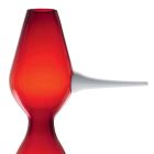Rød Murano blæst glas dekorativ vase lavet i Italien - Belindo Viadurini