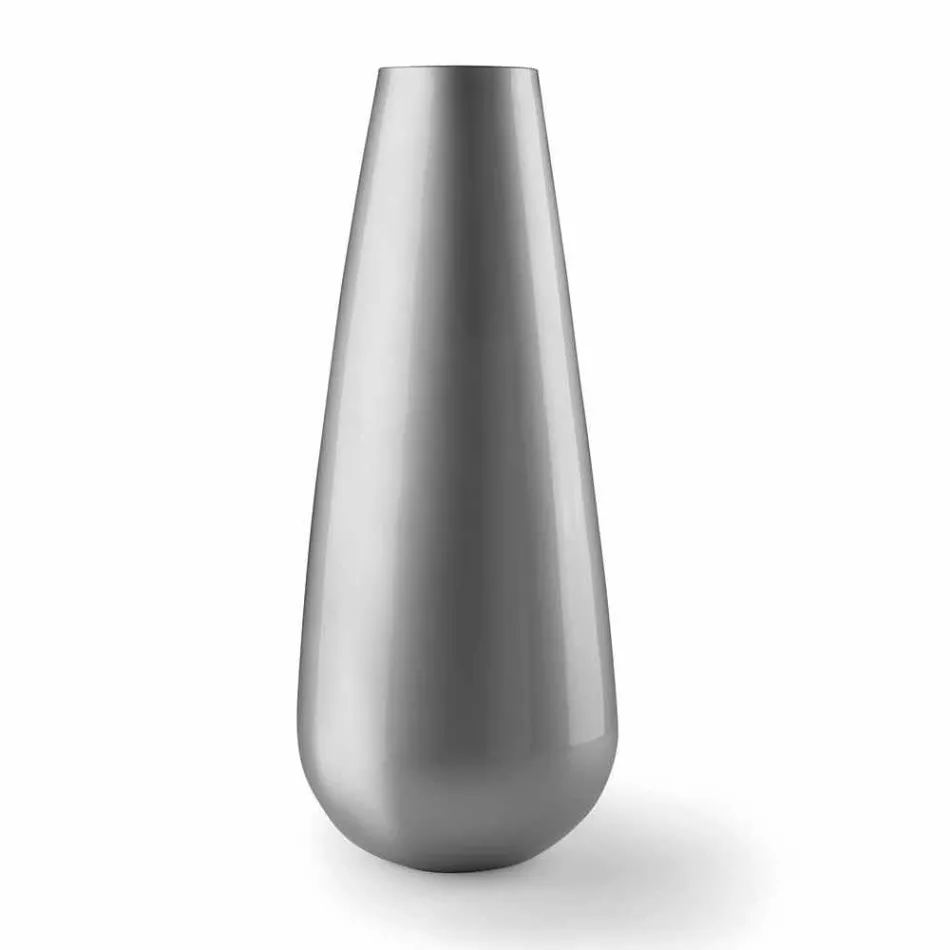 Udendørs dekorativ designvase i polyethylen fremstillet i Italien - Menea Viadurini