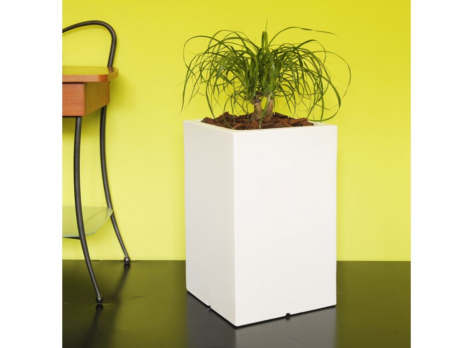 Garden Divider Pot i farvet polyethylen Fremstillet i Italien - Maddison Viadurini