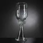 Elegant indendørs vase i blæst muranoglas fremstillet i Italien - Copernicus Viadurini