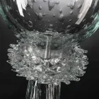 Elegant indendørs vase i blæst muranoglas fremstillet i Italien - Copernicus Viadurini