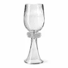 Elegant indendørs vase i blæst muranoglas fremstillet i Italien - Copernicus Viadurini