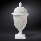 Elegant indendørs keramisk vase håndlavet lavet i Italien - Napoleone Viadurini