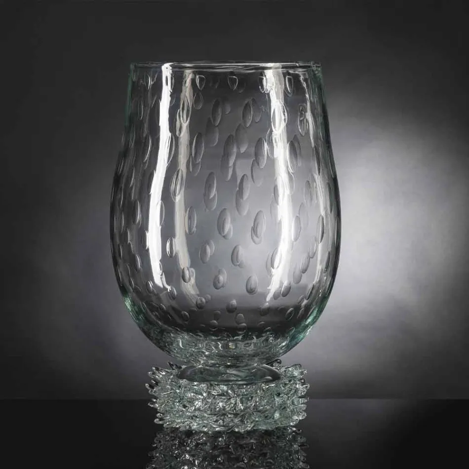 Elegant indendørs vase i Murano-glas Fremstillet i Italien - Copernicus Viadurini