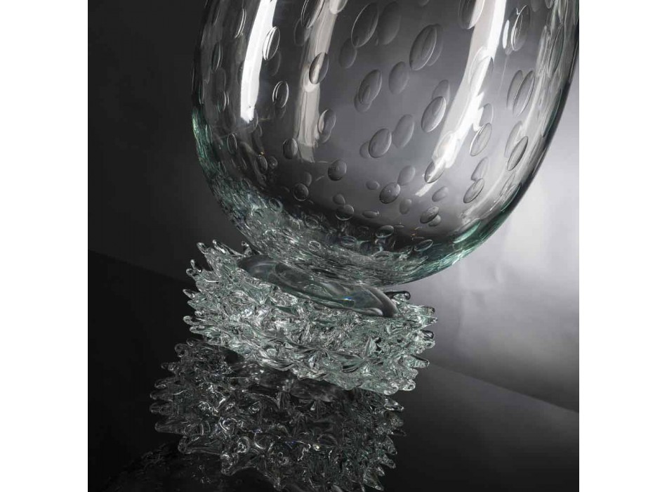 Elegant indendørs vase i Murano-glas Fremstillet i Italien - Copernicus Viadurini