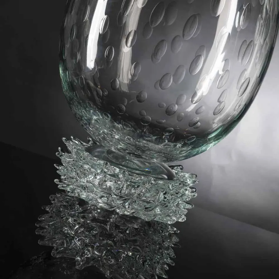 Elegant indendørs vase i Murano-glas Fremstillet i Italien - Copernicus Viadurini