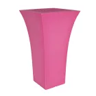 Haveblomsterpotte i farvet polyethylen Fremstillet i Italien - Tremont Viadurini