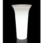 Rund haveplantekasse i polyethylen Fremstillet i Italien - Tremont Viadurini