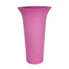 Rund haveplantekasse i polyethylen Fremstillet i Italien - Tremont Viadurini