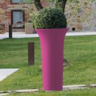 Rund haveplantekasse i polyethylen Fremstillet i Italien - Tremont Viadurini