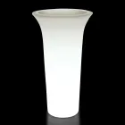 Rund haveplantekasse i polyethylen Fremstillet i Italien - Tremont Viadurini