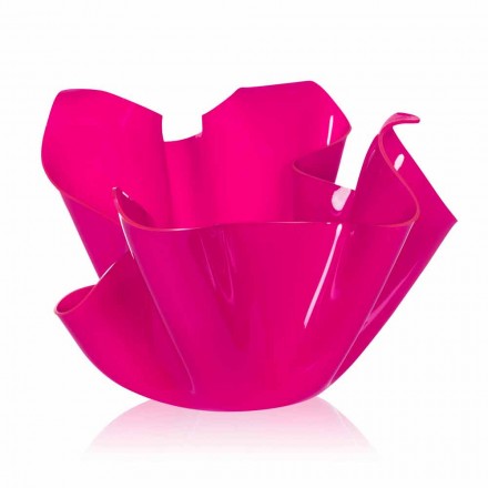 Vase fuchsia indendørs / udendørs design dappreggiato Pina, fremstillet i Italien Viadurini