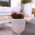 Design Belyst ekstern og intern vase i farvet polyethylen - Svasostar