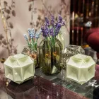 Moderne indendørs glasvase håndlavet i Italien - Eagle Viadurini