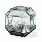 Moderne indendørs glasvase håndlavet i Italien - Eagle Viadurini