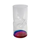 Moderne snoet akryl krystal vase forskellige finish - cigaret Viadurini