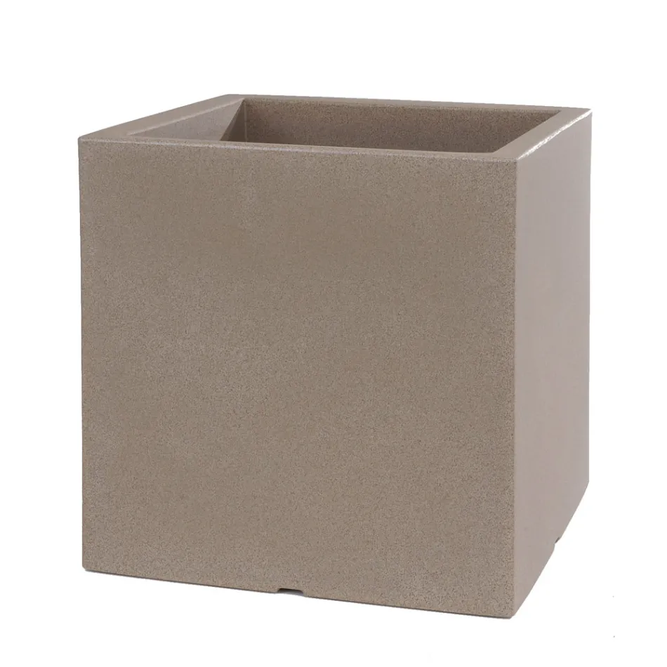 Potte eller firkantet havedeler Tre farver lavet i Italien - planter Viadurini