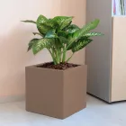 Potte eller firkantet havedeler Tre farver lavet i Italien - planter Viadurini