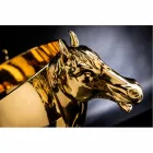 Indendørs dekorativ vase i hvid keramik eller 24 k guld fremstillet i Italien - Jacky Viadurini