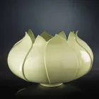 Moderne ornamental vase i farvet keramik håndlavet i Italien - Onyx Viadurini