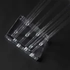 Gennemsigtig plexiglas indendørs vase fremstillet i Italien - Fortunato Viadurini