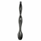 Indendørs vase i harpiksguld eller sølvblade Finish lavet i Italien - Quarto Viadurini