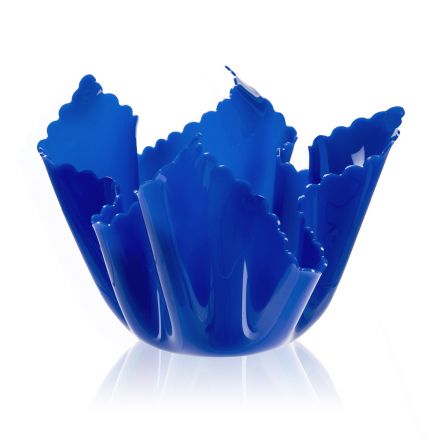 Genanvendelig Draperet Farvet Plexiglas Vase 2 Stykker 2 Størrelser - Gabria Viadurini