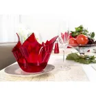 Genanvendelig Draperet Farvet Plexiglas Vase 2 Stykker 2 Størrelser - Gabria Viadurini