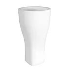 Rund farvet havekrukke i polyethylen Fremstillet i Italien - Tremont Viadurini