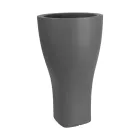 Rund farvet havekrukke i polyethylen Fremstillet i Italien - Tremont Viadurini