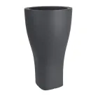 Rund farvet havekrukke i polyethylen Fremstillet i Italien - Tremont Viadurini