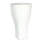 Rund farvet havekrukke i polyethylen Fremstillet i Italien - Tremont Viadurini